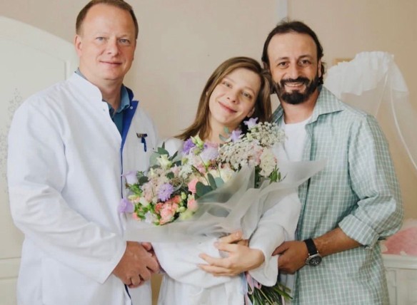Недавно родившая Арзамасова решилась на третьего Недавно родившая Арзамасова решилась на третьего